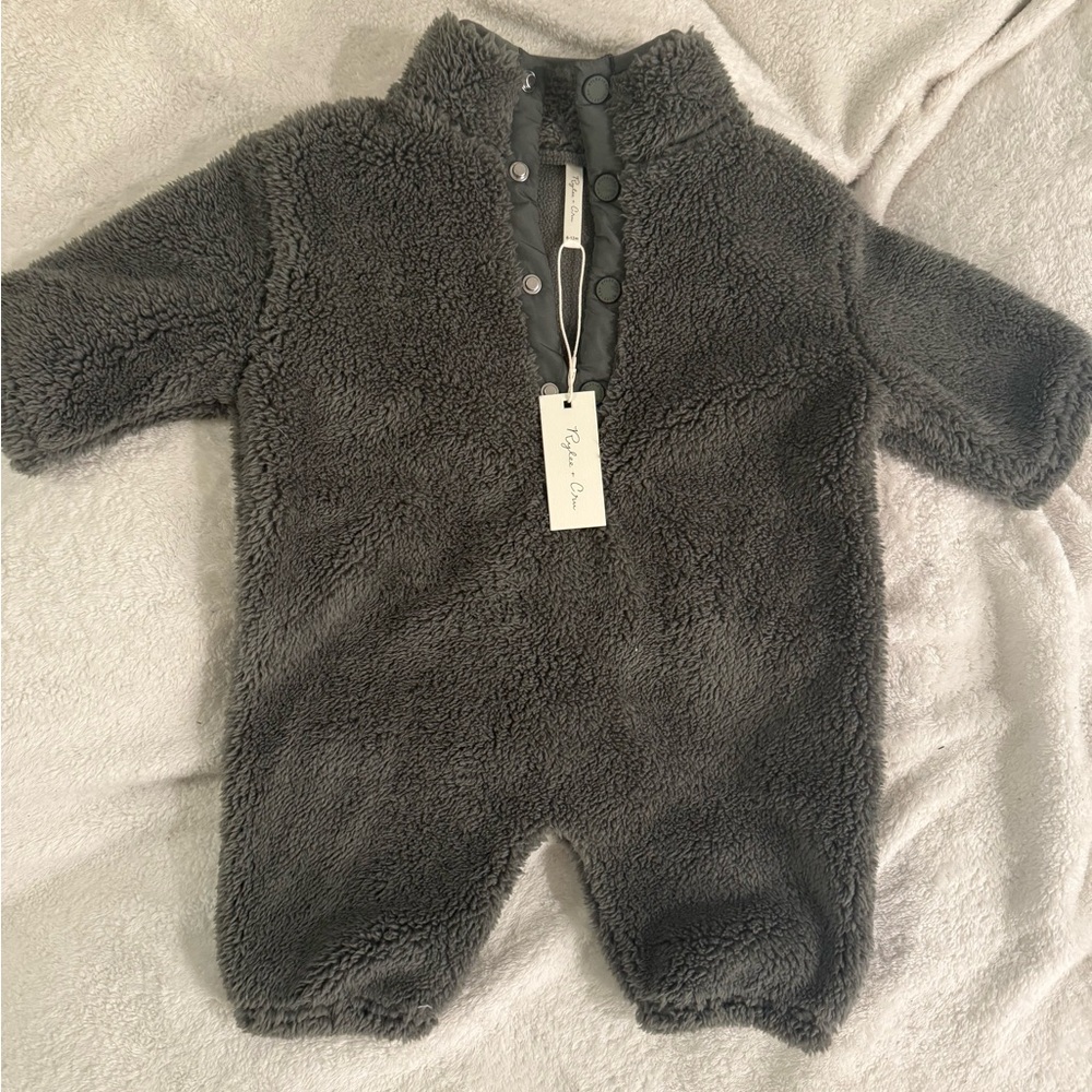 Rylee + Cru Cozy Fleece Baby One Piece
